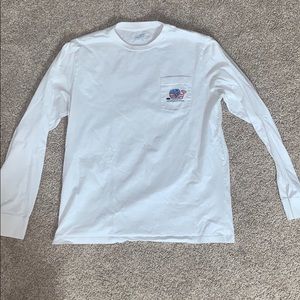 Hockey Vineyard Vines Long Sleeve Shirt